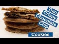 🍪 Thin Crispy Chocolate Chip Cookie Recipe