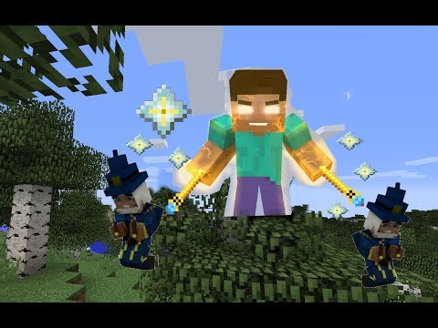 Minecraft: HOW TO MAKE A MAGIC WAND!!(Minecraft Electroblob's Wizardry mod Showcase!)