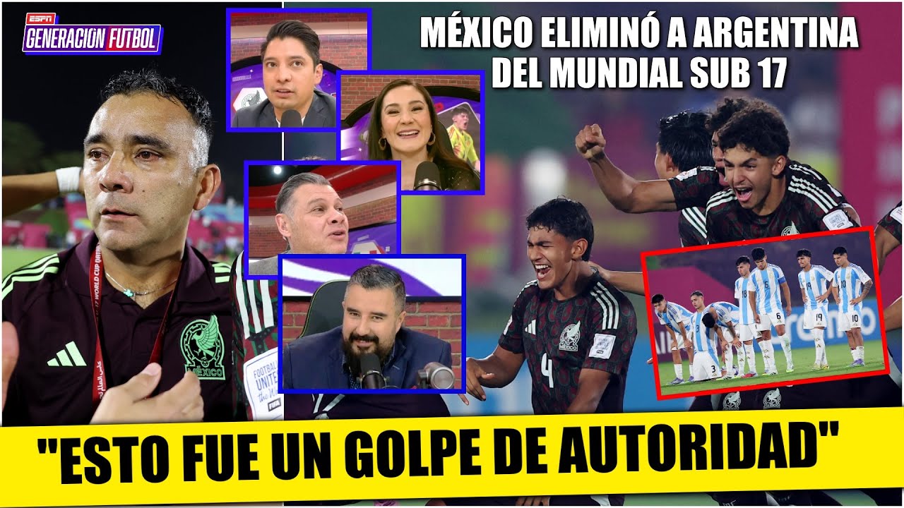 MÉXICO SUB 17 dio una PEQUEÑA ALEGRÍA. Tuvo mucha PERSONALIDAD, no se vino abajo | Generación F