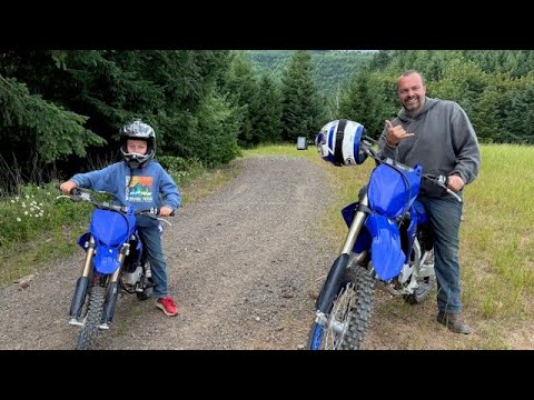 Trail Riding &  a massive hill climbs | YZ65 & YZ125