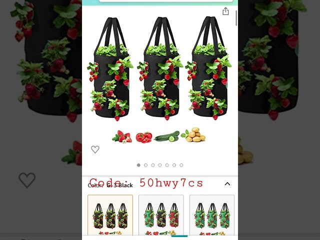 Vídeo relacionado con Generisch Upside Down Tomato Planter, Large Hanging Strawberry Growing Bags with Holes, Breathable Fabric Tomato & Herb Planter for Garden Patio