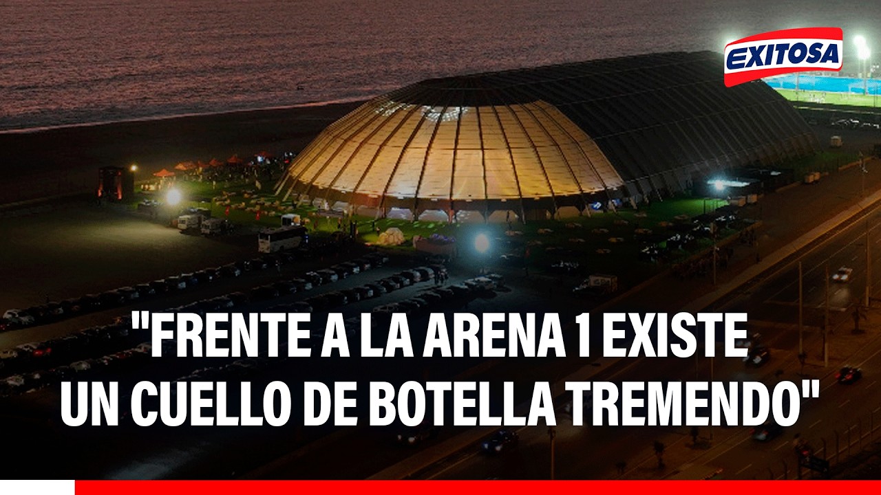 🔴🔵 Concierto de Robbie Williams cancelado: "Frente a Arena 1 existe un cuello de botella tremendo"
