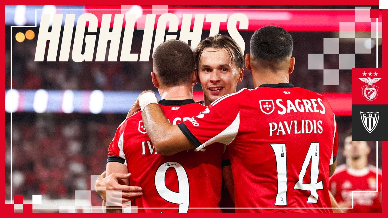 Benfica vs Tondela Official Highlights Season 2025/2026