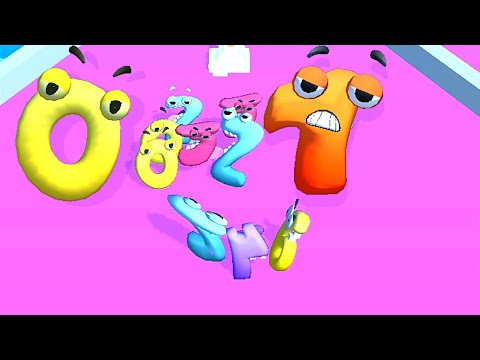 Number Run Merge 3D Math Game - Merge Battles Unlock All 0123456789 Part 3