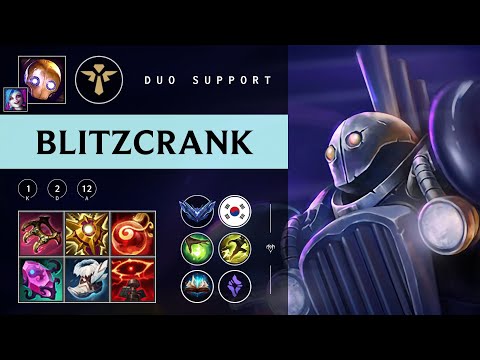Blitzcrank Support vs Karma - KR Diamond Patch 25.24