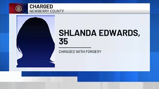 SLED charges Newberry County woman with forgery