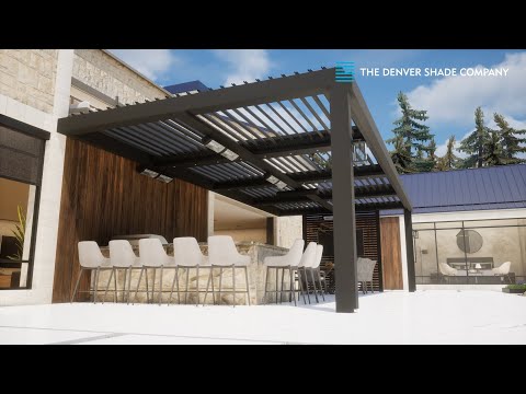Louvered Pergola -  The Denver Shade Company