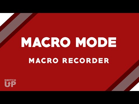 MACRO MODE ★ Macro Recorder ★ Switch Up Game Enhancer