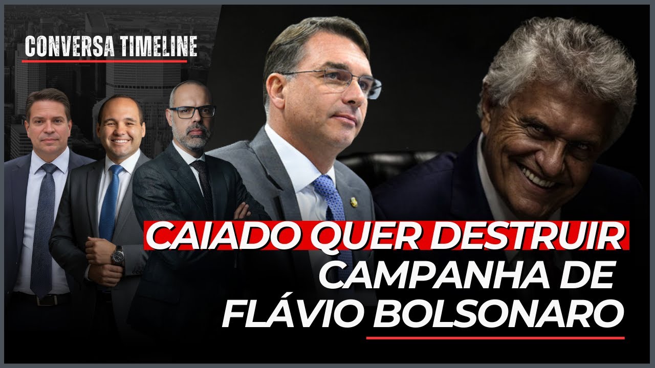 CAIADO QUER DESTRUIR CAMPANHA DE FLÁVIO BOLSONARO - Conversa Timeline - 28/01/26