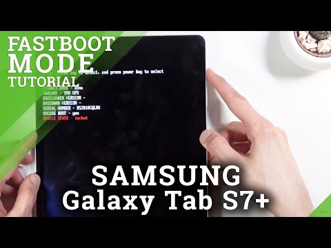 How to Enter FastBoot Mode on SAMSUNG Galaxy Tab S7+ - Open Hidden Mode