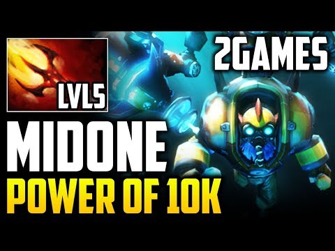 Midone - Tinker One Of The Best Mid Laner Of The World | Insane Dagon 5 Damage 7.14 Dota 2