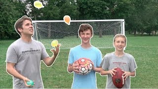 Trick Shot Challenge|Thats Amazing and JugglinJosh