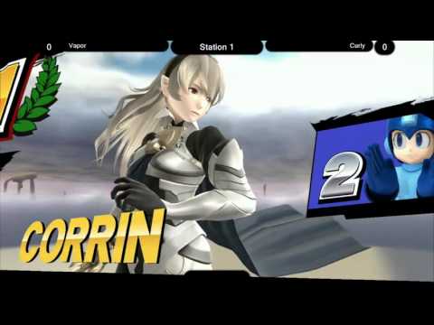 [LGS 15/2/2016][Smash 4] Curly (Mega Man) vs Vapor (Corrin)