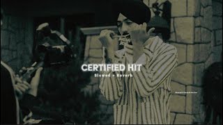 Certified Hit ( Slowed + Reverb) - TarnaByg Byrd