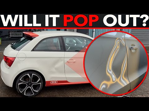 Crazy Dent Repair On An Audi A1 | You Won't Believe The Results | PDR