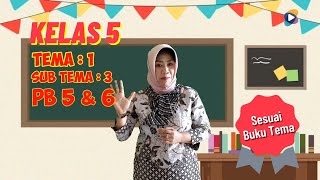 Kelas 5 Tema 1 Subtema 3 Pembelajaran 5 dan 6