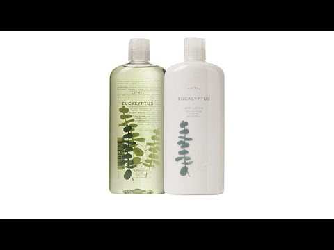 Thymes Eucalyptus Body Wash and Body Lotion Duo