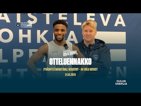 Otteluennakko: Jyväskylä Basketball Academy– AC Oulu Basket 24.10.2025