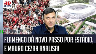 ‘Não está se falando sobre isso, mas o Flamengo pode…’; estádio ganha projeto, e Mauro Cezar opina