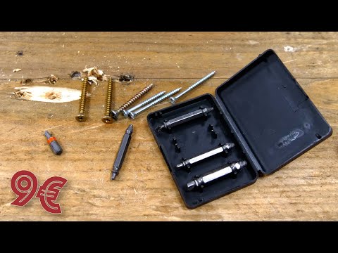 This tool works better than expected! Use it to remove stripped screws!