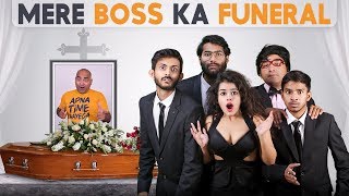 Mere Boss ka FUNERAL || SwaggerSharma || Shok sabha comedy