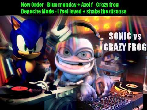 Sonic vs Crazy Frog dj battle