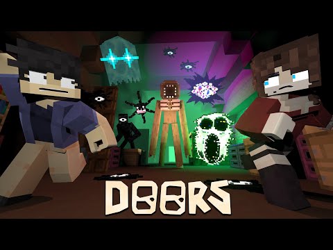 Doors FULL MOVIE - Minecraft & Roblox Animation (Full part)