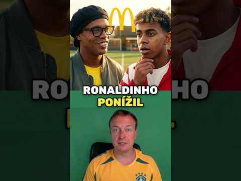 Ronaldinho Ponížil Lamine Yamala 😱⚽️ #fotbal