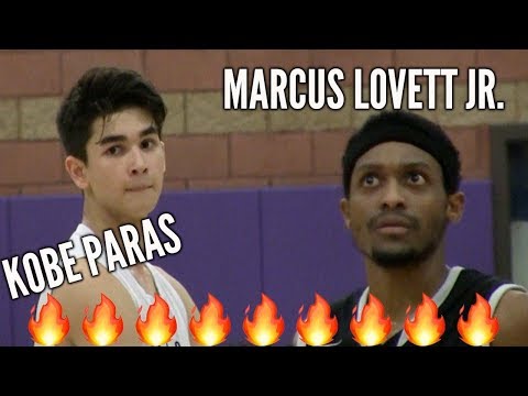 Kobe Paras BATTLES Marcus Lovett Jr. At LOS ANGELES GREATEST SHOWCASE