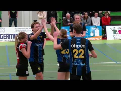 Korfbal League Samenvatting, speelronde 14: KZ - DOS'46