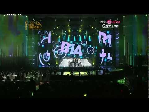 [120119] 21th Seoul Gayo Daesang B1A4 - Beautiful Target + O.K