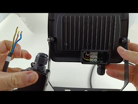 LED reflektor bekötése - wago, sorkapocs, kötődoboz (mit és hogyan?)