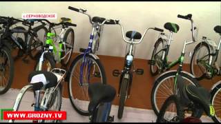 Юные участники из Сунженского района готовятся к велопробегу