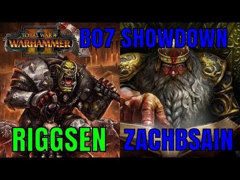 Riggsen vs ZACHBSAIN | B07 Showdown - Total War Warhammer 2 Competitive Match