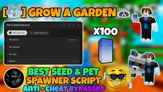 [🐝] Grow A Garden🌻 | Pet & Seed Spawner Script Easy Candy Blossom Seed🤑💸 ( Not Patch ) Pastebin Link