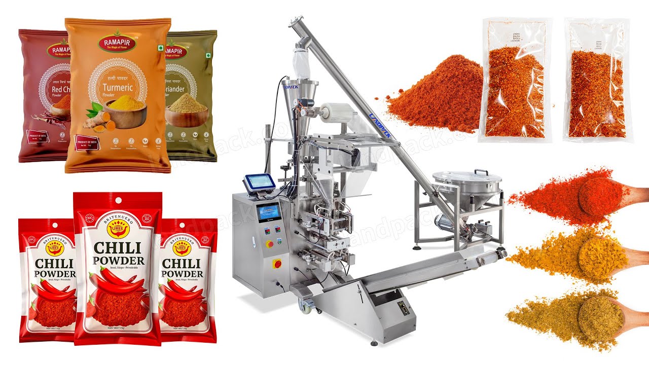 Automatic Chilli Powder Packing Machine | Spice Packing Machine