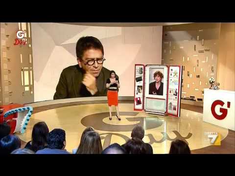 G'DAY 25/04/2012 - Test d'intelligenza. Protagonisti Veronica Pivetti e Pino Strabioli.