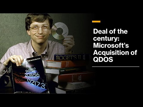 The deal of century: Microsoft acquisition of Q-DOS #microsoft #strategy #business #tech #money
