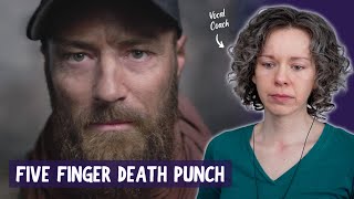 First-time reaction to Five Finger Death Punch - Vocal Analysis of Wrong Side of Heaven