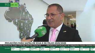 Projeções para safra de soja e milho 2025/2026
