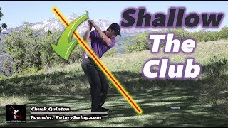 Mastering the Shallow Golf Swing with Gravity
