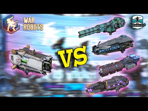 New Decay vs Heavy Weapons - War Robots Comparison - 4K Ultra HD
