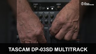 Video thumbnail for Tascam DP 03 SD Demo by geoffhohwald