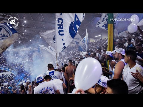 Máfia Azul faz a festa no Mineirão com homenagem a Pedrinho Lourenço - Cruzeiro x Nauticú