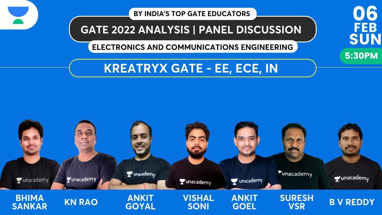 Electronics and Communications Engineering GATE 2022 Paper Analysis | By India's Top GATE Educators