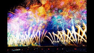 4K20188月3日長岡花火大会復興祈願花火フェニックスNagaokaFireworksFestivalJapan