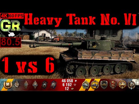 80_World of Tanks Heavy Tank No. VI WoT Replay - 8 Kills 3.1K DMG(Patch 1.4.0)