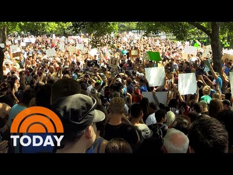 Thousands Of Protesters Turn Out From Coast To Coast In Response To Charlottesville | TODAY