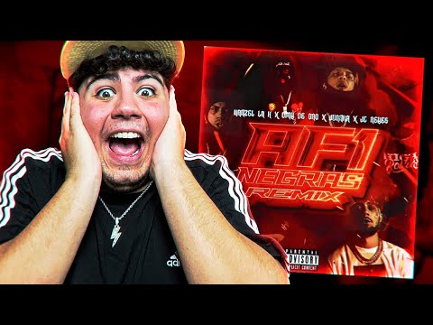 REACCIÓN a Hanzel La H ❌ Omy De Oro ❌ JC Reyes ❌ Juanka - AF1 Negras (Remix) (Official Video)