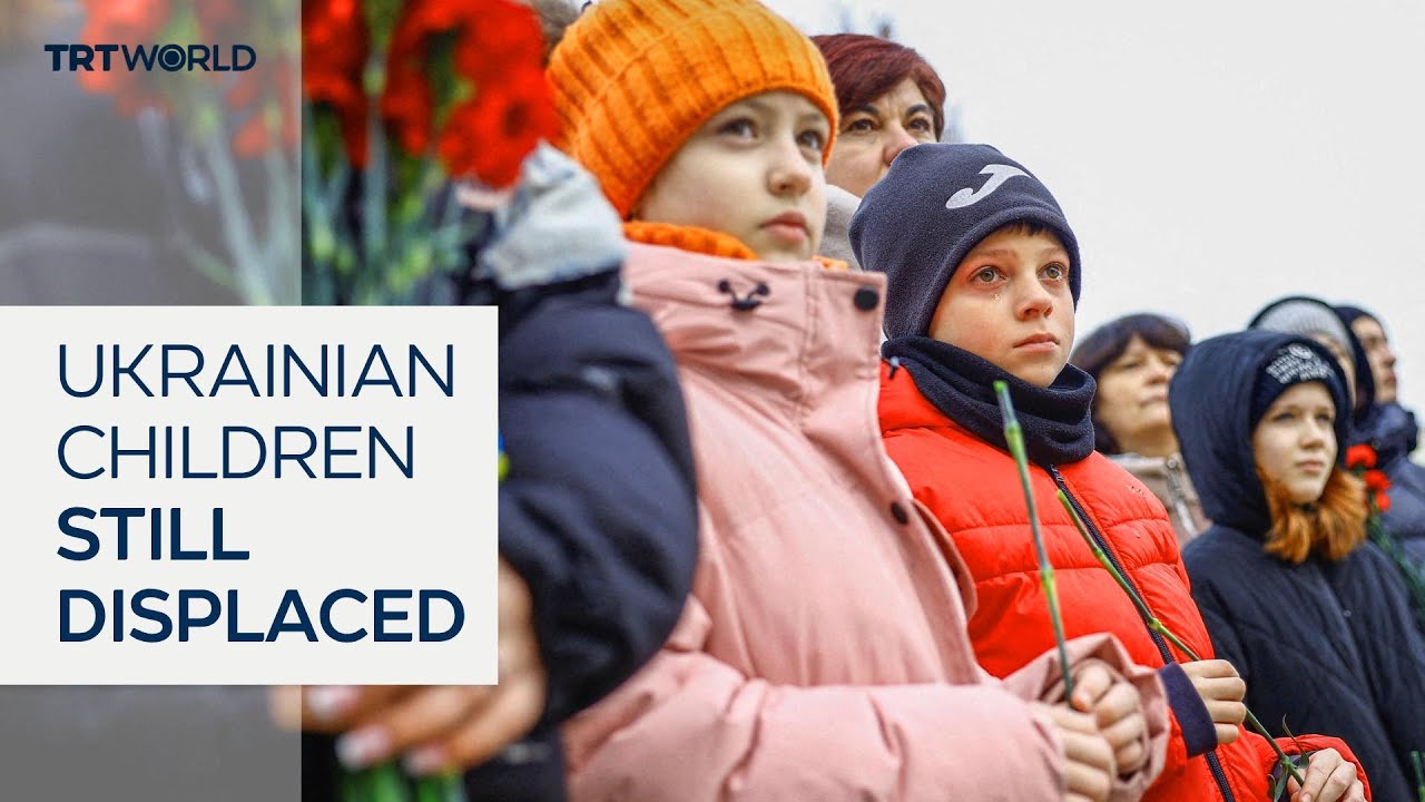 UNICEF says millions of Ukrainian children are still displaced abroad
